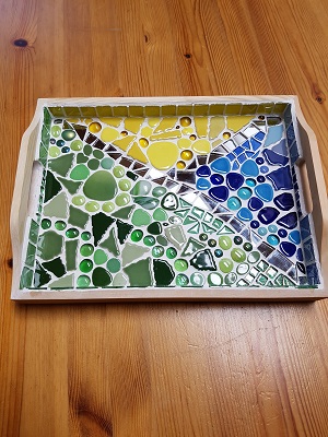Mosaik Tablett